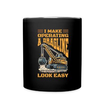 Tow line operators - Full Colour Mug - black - Front