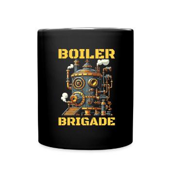 Boiler Operator Team - Full Colour Mug - black - Front
