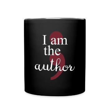 Mental Health Depression Semicolon - Full Colour Mug - black - Front
