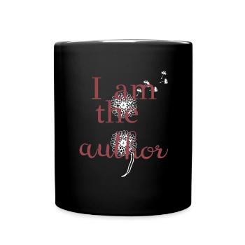 Mental Health Depression Semicolon - Full Colour Mug - black - Front