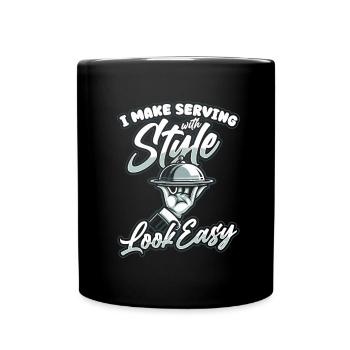 Butler - Full Colour Mug - black - Front