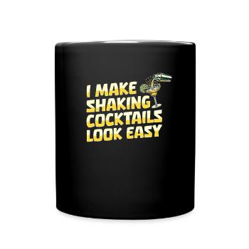 Barkeeper Bartender - Tasse einfarbig - Schwarz - Vorne