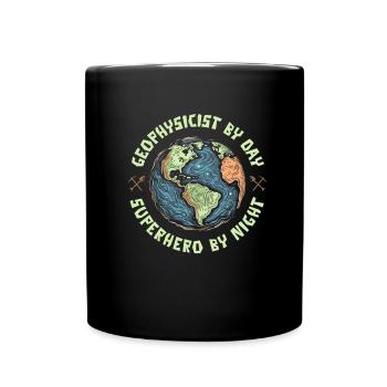 Geophysiker - Tasse einfarbig - Schwarz - Vorne