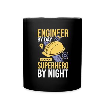 Engineer - Full Colour Mug - black - Front
