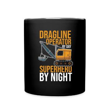 Tow line operators - Full Colour Mug - black - Front