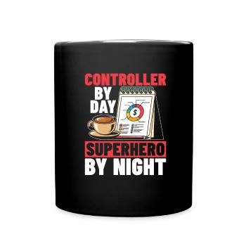 Controller - Tasse einfarbig - Schwarz - Vorne