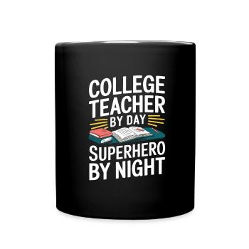 Professor - Full Colour Mug - black - Front