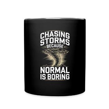 Costume de chasseur de tempête Chasseur de tempête - Mug uni - noir - Devant