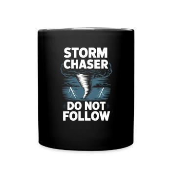 Costume de chasseur de tempête Chasseur de tempête - Mug uni - noir - Devant