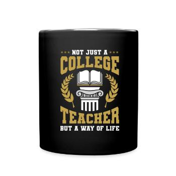 Professor - Full Colour Mug - black - Front