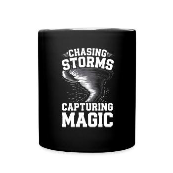 Costume de chasseur de tempête Chasseur de tempête - Mug uni - noir - Devant