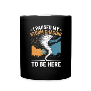 Costume de chasseur de tempête Chasseur de tempête - Mug uni - noir - Devant