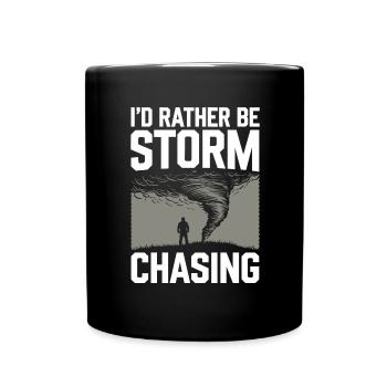 Costume de chasseur de tempête Chasseur de tempête - Mug uni - noir - Devant