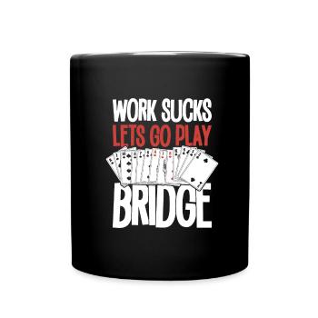 Bridge - Tasse einfarbig - Schwarz - Vorne
