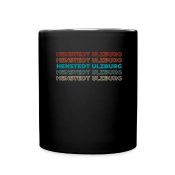 Ville allemande de Henstedtulzburg, Schleswig-Holstein - Mug uni - noir - Devant