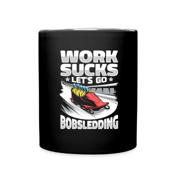 Bobsleigh - Mug uni - noir - Devant