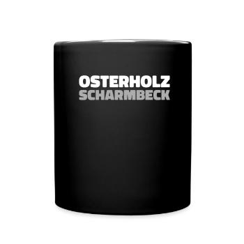 German city Osterholzscharmbeck, Lower Saxony - Full Colour Mug - black - Front