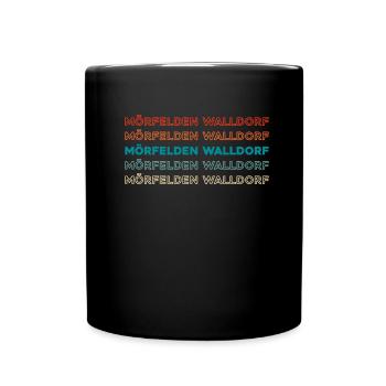 Ville allemande de MörfeldenWalldorf, Hesse - Mug uni - noir - Devant