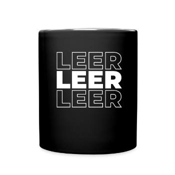 German city of Leer, Lower Saxony - Full Colour Mug - black - Front