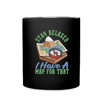 Geography Geographer - Full Colour Mug - black - Front