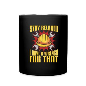 Engineer - Full Colour Mug - black - Front