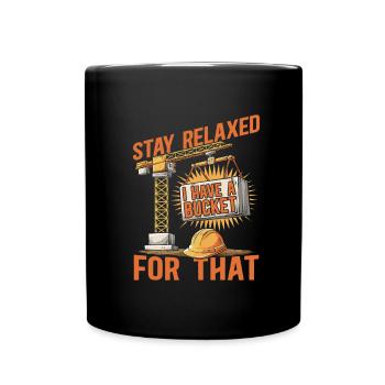 Tow line operators - Full Colour Mug - black - Front