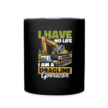 Tow line operators - Full Colour Mug - black - Front