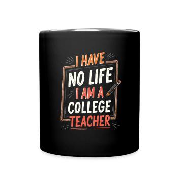 Professor - Full Colour Mug - black - Front