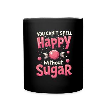 Candy production - Full Colour Mug - black - Front