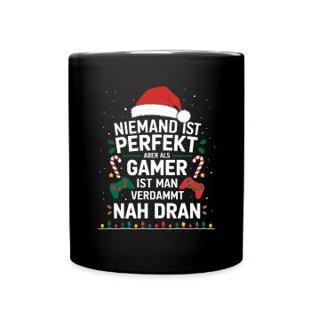 Gamer Gaming Gamer Gaming Noël - Mug uni - noir - Devant