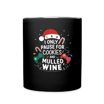 Gamer Gaming Gamer Gaming Christmas - Full Colour Mug - black - Front