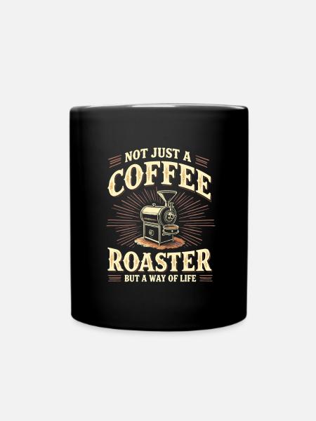 Coffee roasters - Full Colour Mug - black
