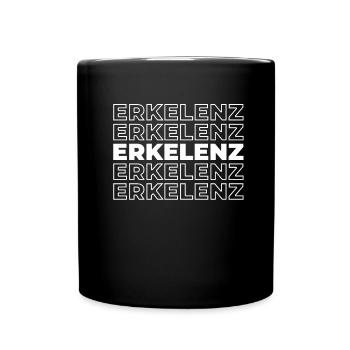 Ville allemande d’Erkelenz, Rhénanie-du-Nord-Westphalie - Mug uni - noir - Devant