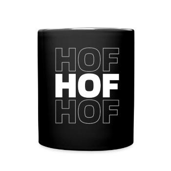 German City of Hof Bavaria - Full Colour Mug - black - Front