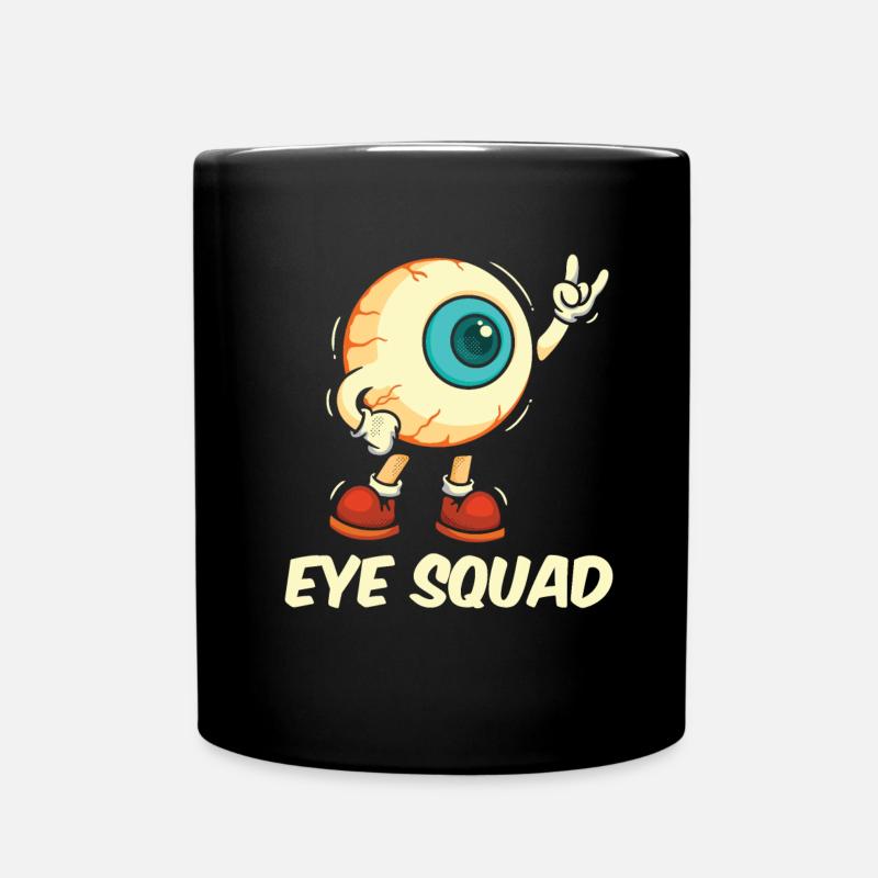 Augenarzt Kader - Tasse einfarbig - Schwarz