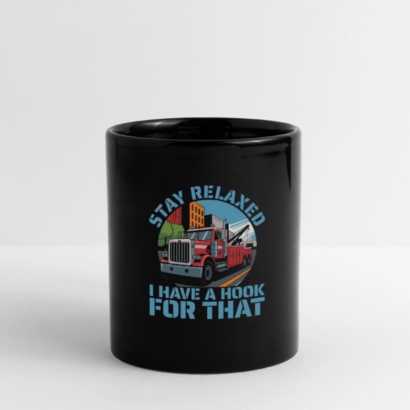 Abschleppdienst Abschlepper Tasse einfarbig