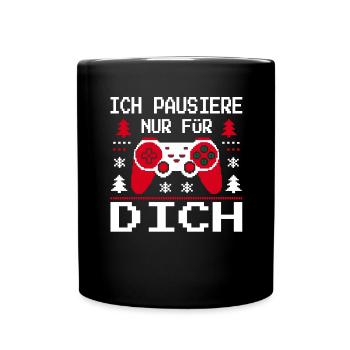Gamer Gaming Gamer Gaming Noël - Mug uni - noir - Devant