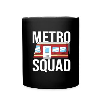 Subway Driver Squad - Full Colour Mug - black - Front