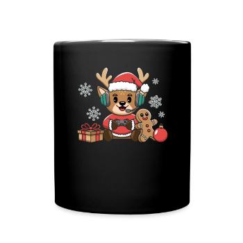 Gamer Gaming Gamer Gaming Noël - Mug uni - noir - Devant