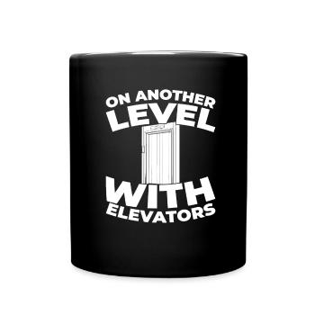Ascenseur Ascenseur - Mug uni - noir - Devant