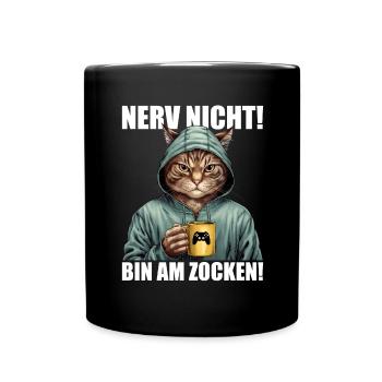 Gamer Gaming Gamer Nerve Not I’m Gambling - Mug uni - noir - Devant