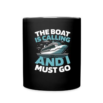 Croisière - Mug uni - noir - Devant