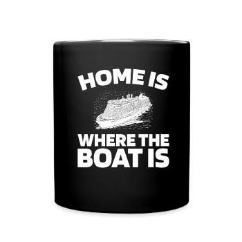 Croisière - Mug uni - noir - Devant