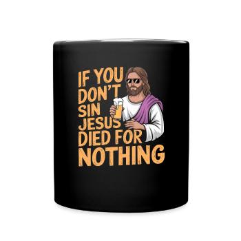 Christ Réformé Chrétien Dieu Théologie - Mug uni - noir - Devant