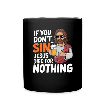 Christ Réformé Chrétien Dieu Théologie - Mug uni - noir - Devant