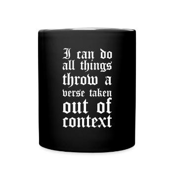 Christ Réformé Chrétien Dieu Théologie - Mug uni - noir - Devant