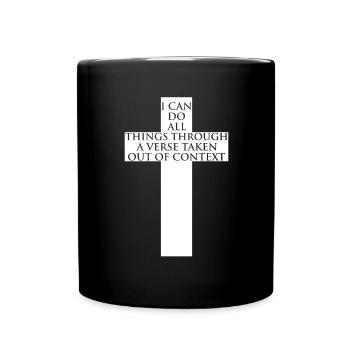 Christ Réformé Chrétien Dieu Théologie - Mug uni - noir - Devant