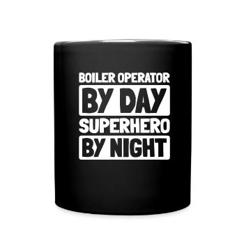 Boiler operators - Full Colour Mug - black - Front