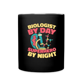 Biology Biologist - Full Colour Mug - black - Front