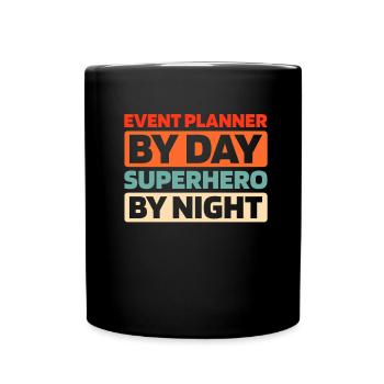 Event Planner - Full Colour Mug - black - Front